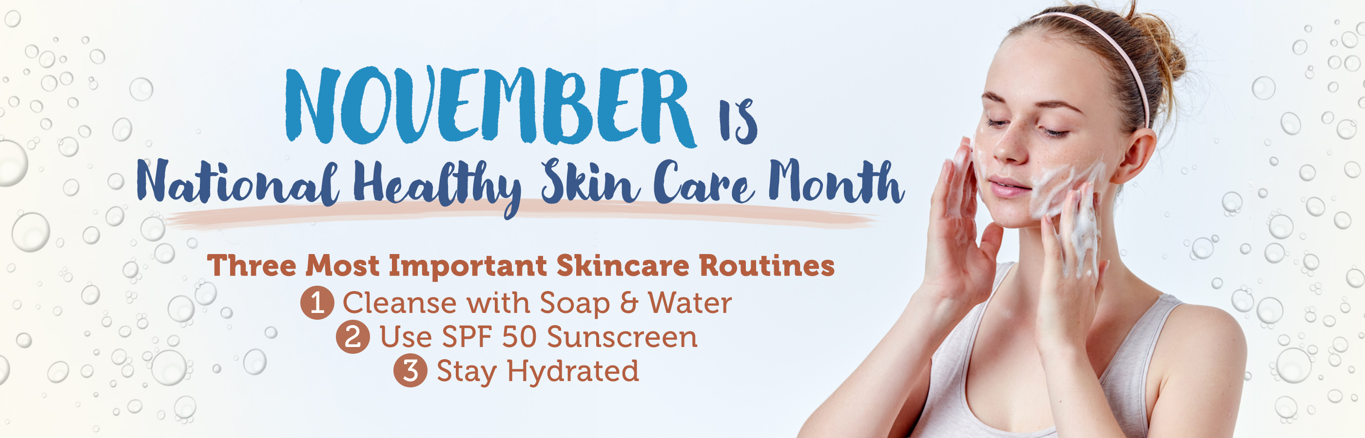 Healthy Skin Care Month