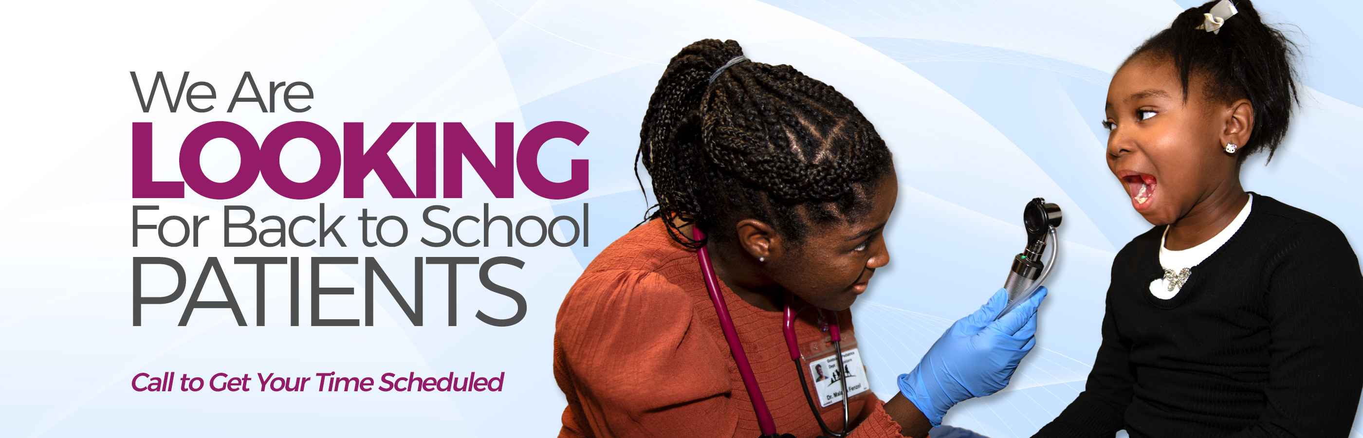 Looking for Back to School Physicals Patients 